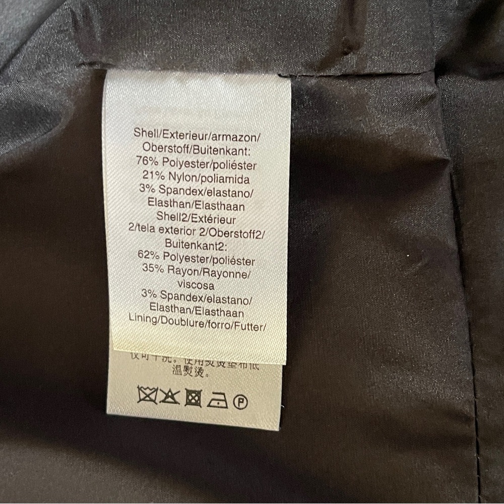 DKNY Black and Gray Textured Blazer in Size 6 - NWOT - Picture 7 of 8